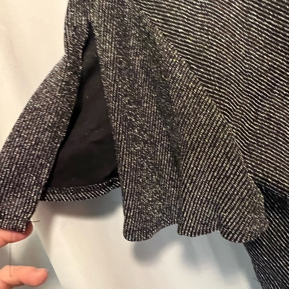 Onyx Silver Gray Sheath Jumpsuit with Flutter Sleeves - Picture 6 of 9